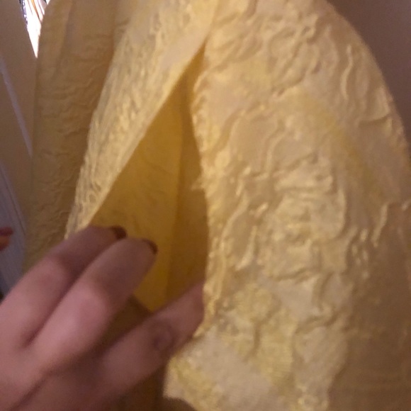 Rachel Allan Yellow Prom/homecoming Dress - Picture 5 of 7